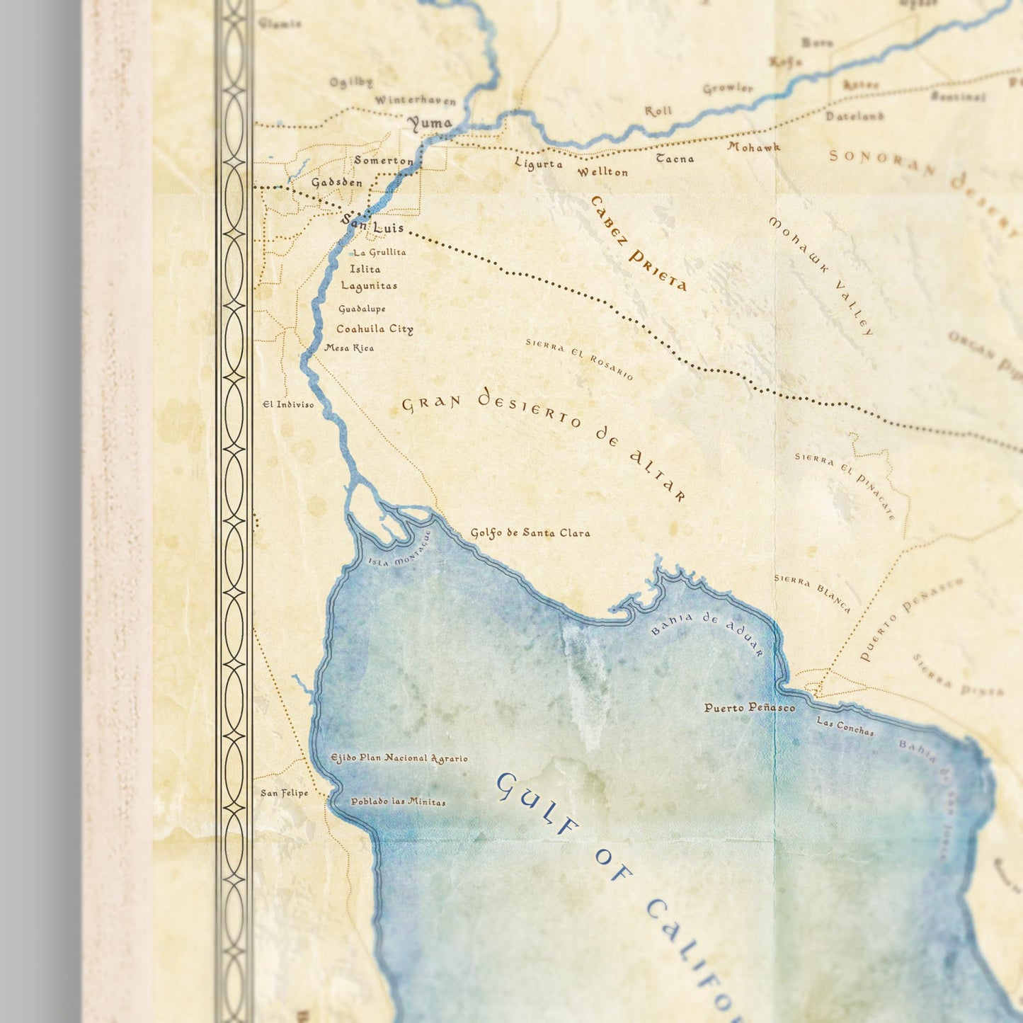 Arizona Fantasy Map Print