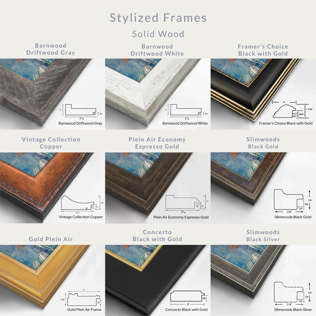 Wyoming wall map done in fantasy art style for home and office decor.